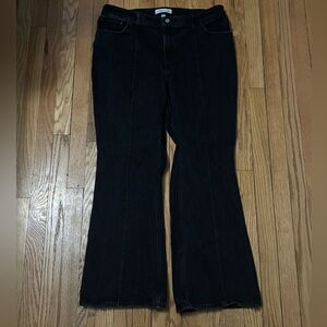 black abercrombie & fitch high rise curve love jeans!!